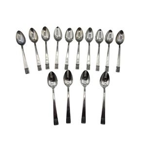 Custom‎ Design CUD1 Lot of 14 Tablespoons Stainless